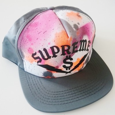 キャップ ラメルジー　05AW ペイント 希少！！SUPREME