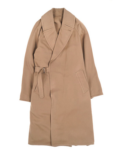 COMOLI コモリ タイロッケンコートTIELOCKEN COAT 0 COMOLI “COTTON GABERDINE TIELOCKEN COAT” | MAIDENS SHOP
