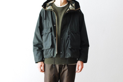 ジャケット・アウター KAPTAINSUNSHINE barbour FieldShortJacket
