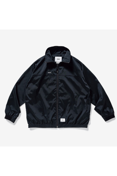 ACADEMY / POLY. JACKET. 黒S WTAPS TAFFETA
