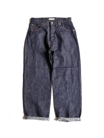 ★再値下★【メンズ】HATSKI ワイドテーパードデニム HATSKI Wide Tapered Denim ”One Wash”［ワンウォッシュ