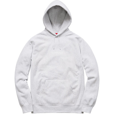 Supreme: Tonal Embroidered Hooded Sweatshirt - Very Goods