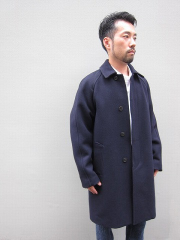 COMOLI コモリ 15AW キャバリーメルトンバルカラーコート-