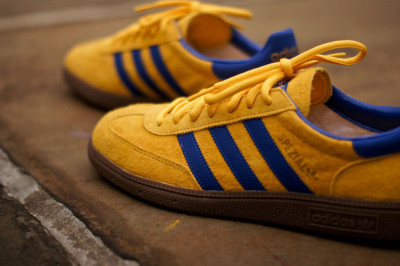 adidas spezial yellow blue