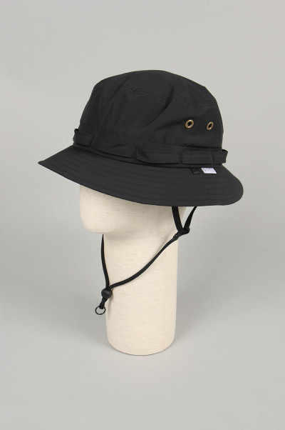 Very Goods | GORE-TEX INFINIUM(TM) Tech Jungle hat - BLACK Very Goods | GORE-TEX INFINIUM(TM) Tech Jungle hat - BLACK