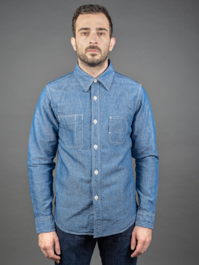 Very Goods  Norse Projects Jens Crisp Cotton Shirt (Navy) – Oi Polloi