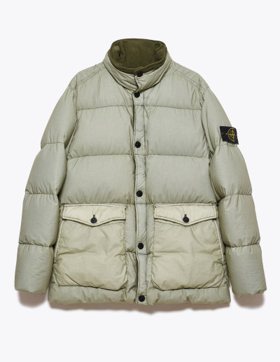 Very Goods | Stone Island - Resin Poplin Down-TC Jacket Light ...