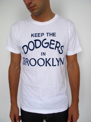 keep the dodgers in brooklyn shirt