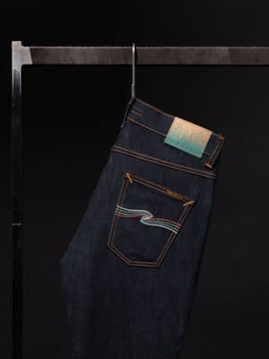 レア物 jeans LEAN W34 nudie COLORS DRY DEAN