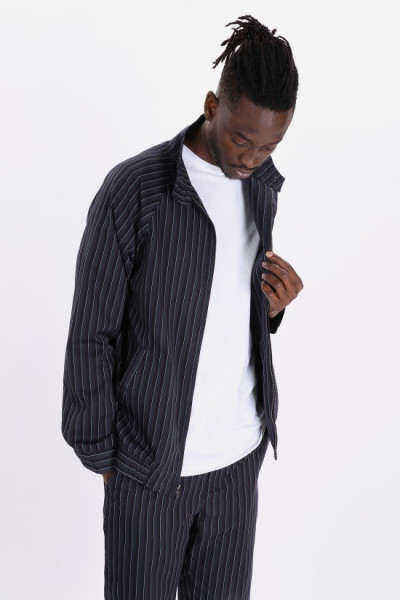 最終値下げ！Stussy stripe bryan jacket
