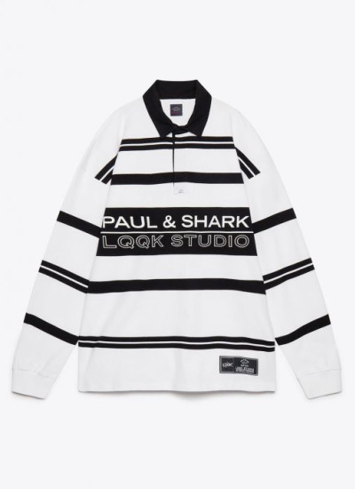 トップス LQQK studio paul&shark rugby shirt paul&shark shirt rugby studio トップス LQQK