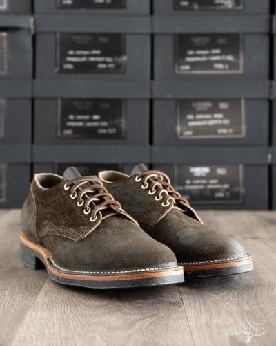 Very Goods | Viberg - 145 Oxford - Mushroom Chamois Roughout