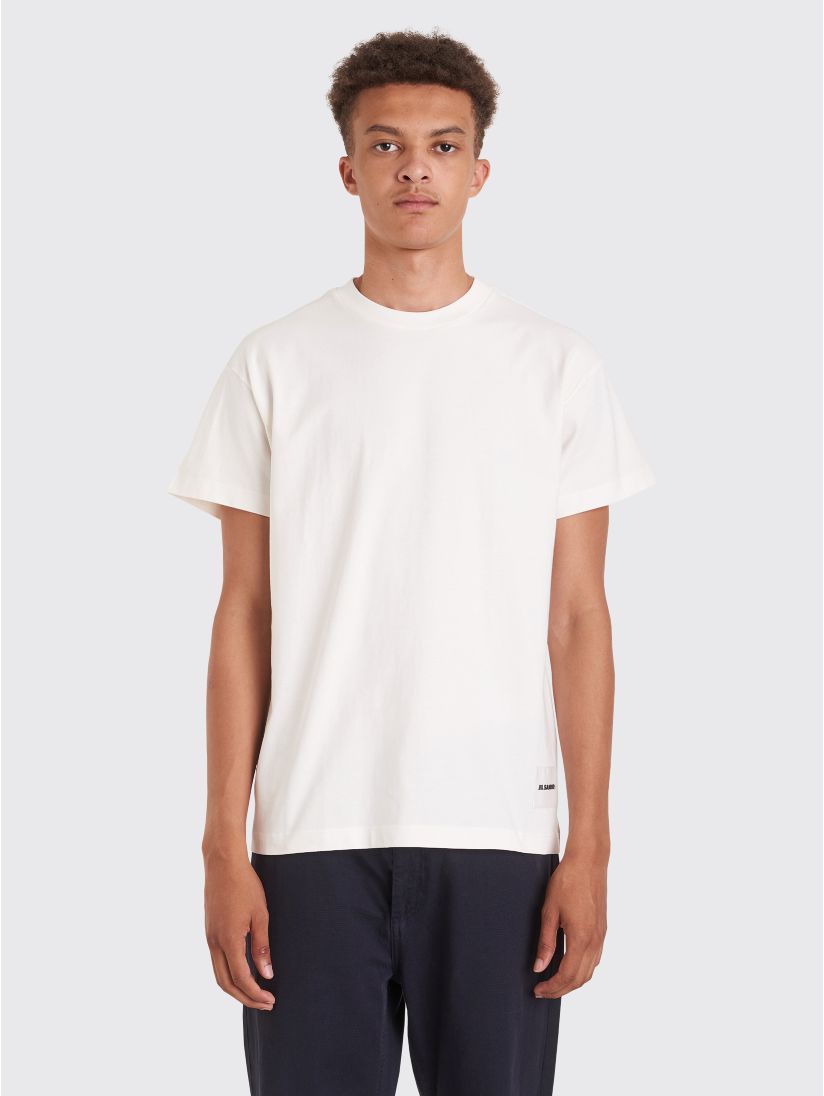 【関税＆送料込み】Jil Sander Short Sleeve 3 Pack T-Shirt S 3-Pack Short-Sleeved T-Shirt Set Woman | Jil Sander Official
