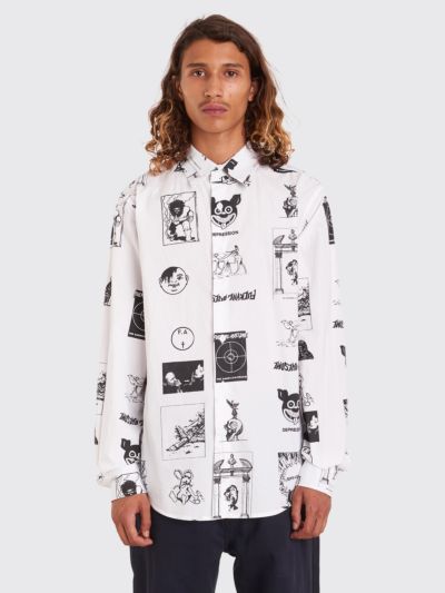 Very Goods | Très Bien - Fucking Awesome Cut Outs Dress Shirt ...
