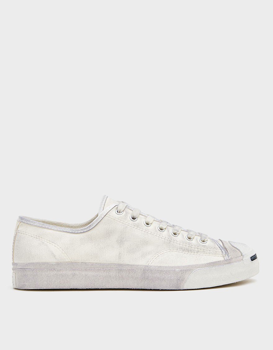 Jack Purcell Burnished Ox Sneaker in Egret