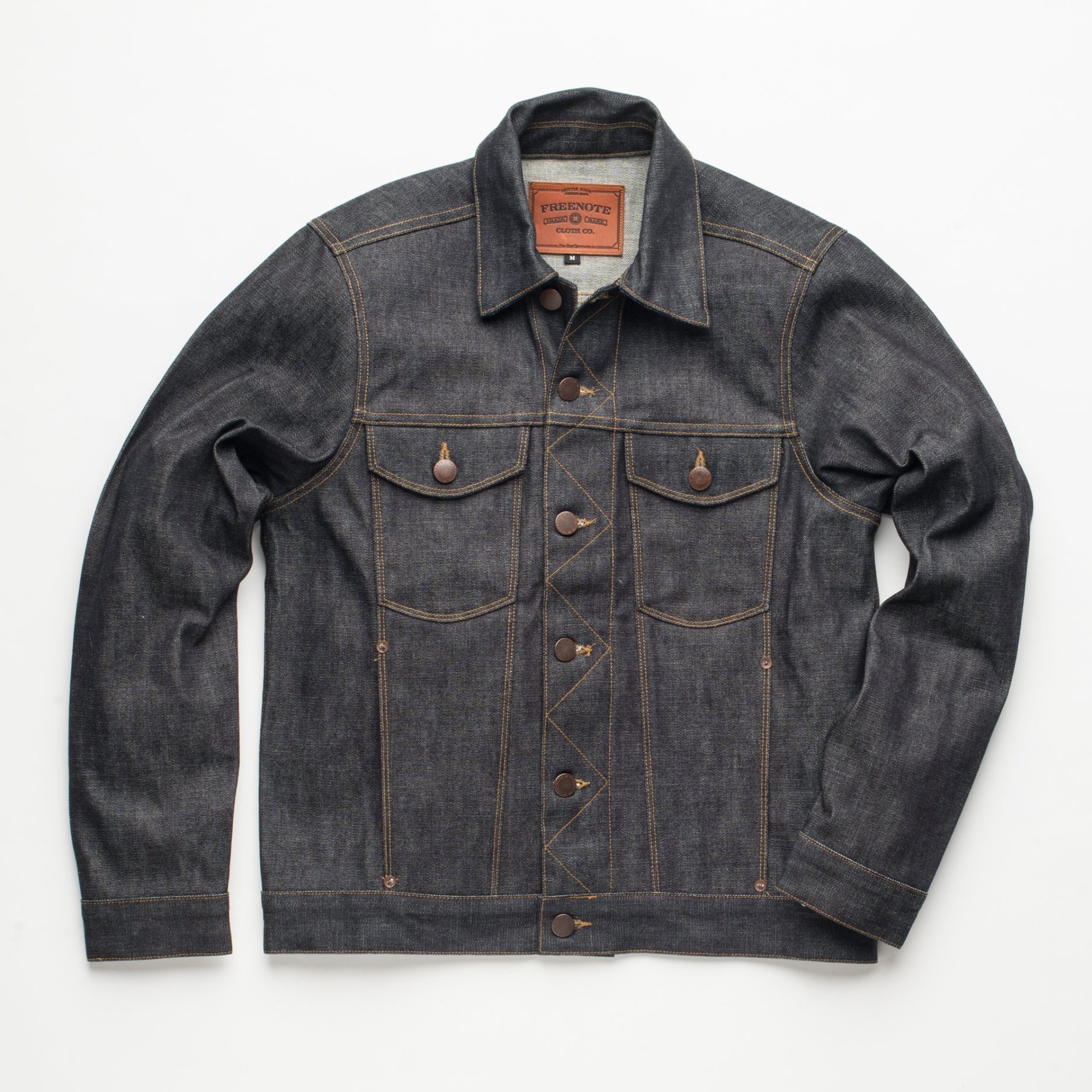 Very Goods | Freenote Cloth ❘ Classic Denim Jacket | 13oz Broken