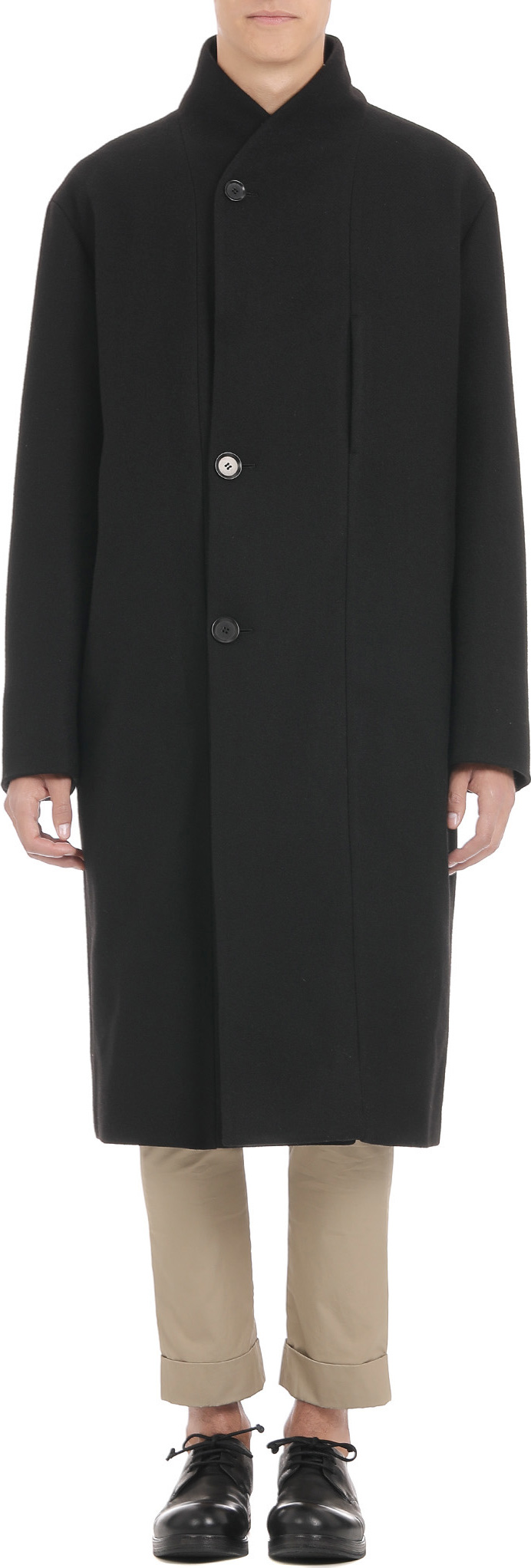 Very Goods Kaftan Yak Wool Coat Lemaire LOIT