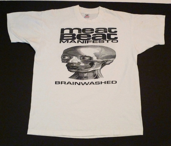 Very Goods | Meat Beat Manifesto T Shirt 1992 Vintage Very Goods | Meat Beat Manifesto T Shirt 1992 Vintage