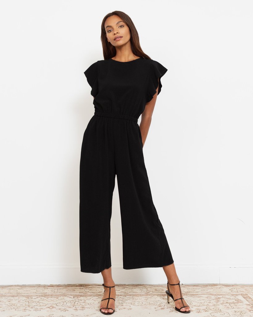 Very Goods | Esmeralda Ruffle Sleeve Jumpsuit | Modern Citizen