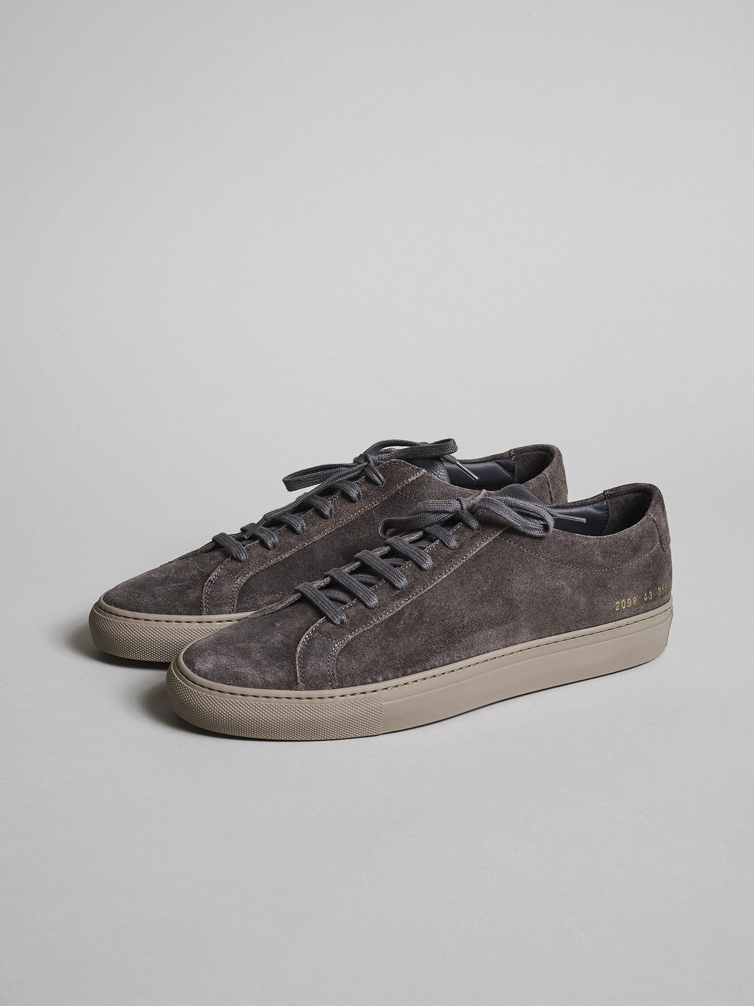 Common projects waxed suede cheap