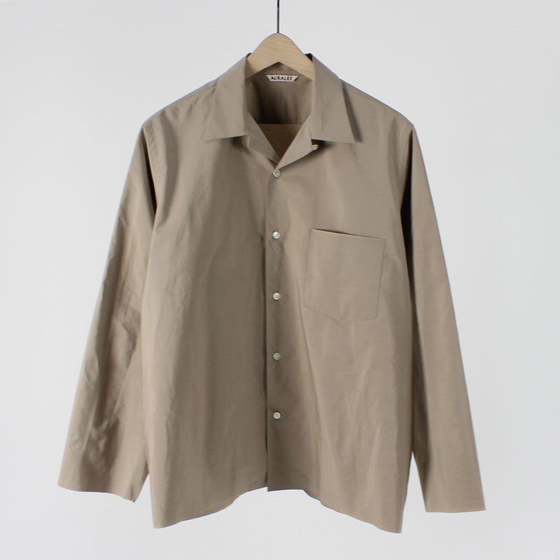 Very Goods | AURALEE SELVEDGE WEATHER CLOTH SHIRTS - THIRTY