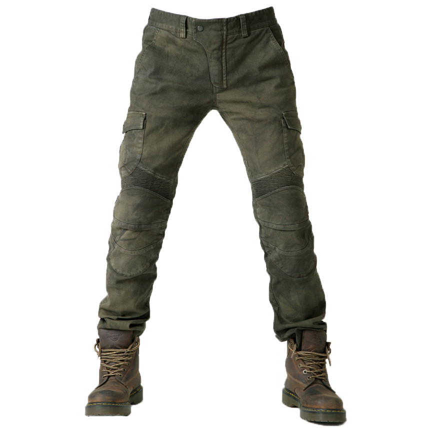 olive moto pants