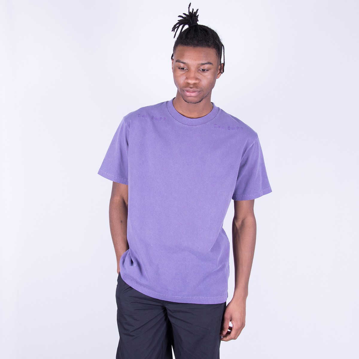 Very Goods CAV EMPT Overdye T Shirt Purple