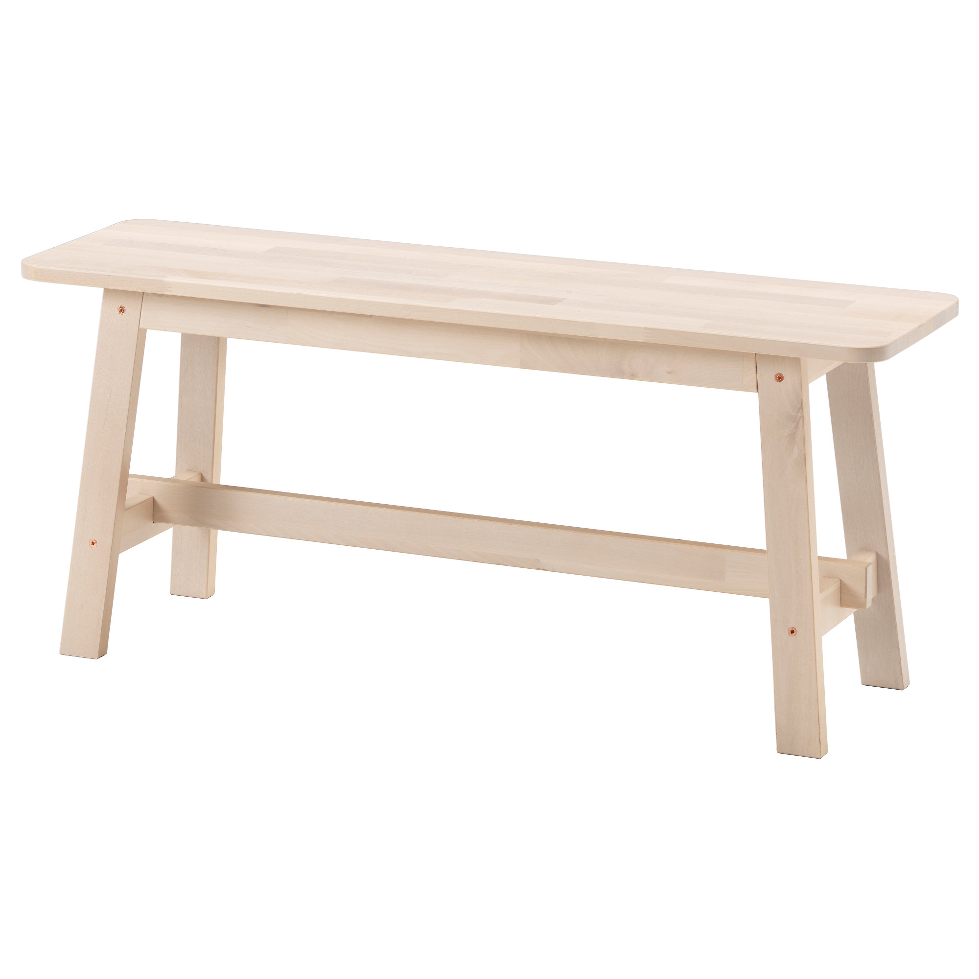 IKEA イケア NORRAKER ノッルオーケル ベンチ 木製 ナチュラル