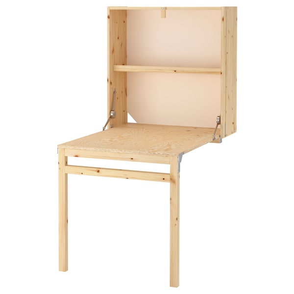 Very Goods IVAR Storage unit with foldable table pine IKEA