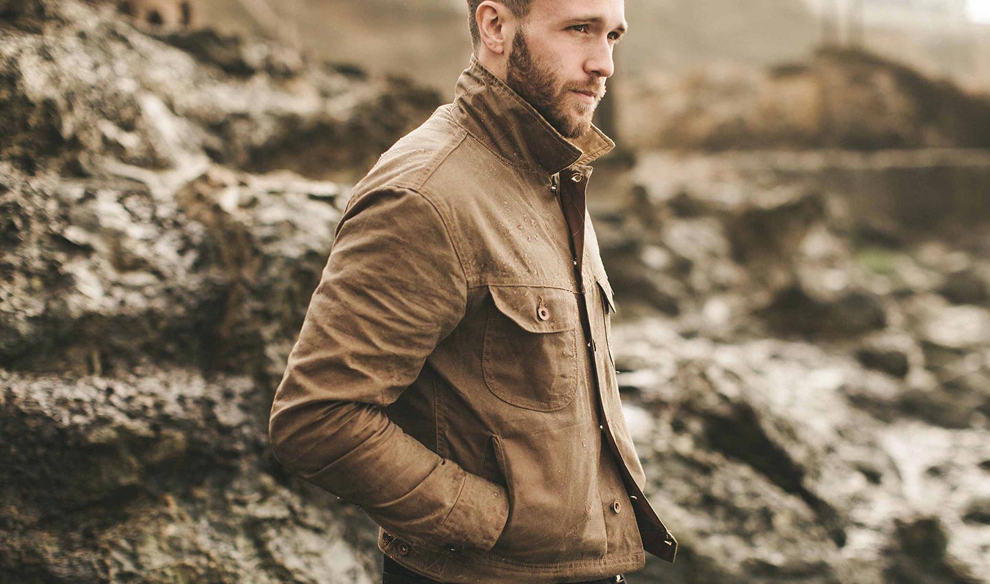 Very Goods | The Long Haul Jacket in Field Tan Waxed Canvas Very Goods | The Long Haul Jacket in Field Tan Waxed Canvas