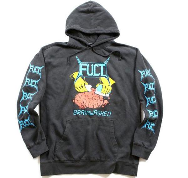 FUC 心強く WGAF HOODIE