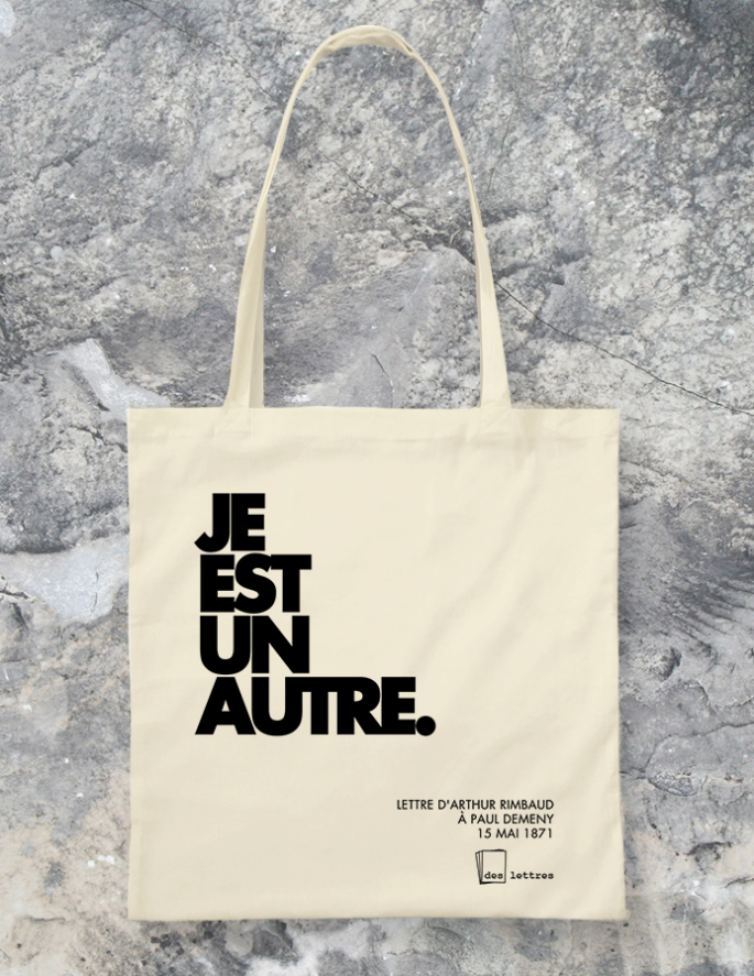 Very Goods | Tote bag Rimbaud - La boutique DesLettres