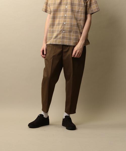 【Steven Alan スティーブンアラン】チノパン ツータック 美品】Steven Alan 2タック ワイド トラウザーズ パンツ