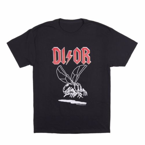 Very Goods Dior X ACDC AC DC Parody T Vintage Rare Concert Tee