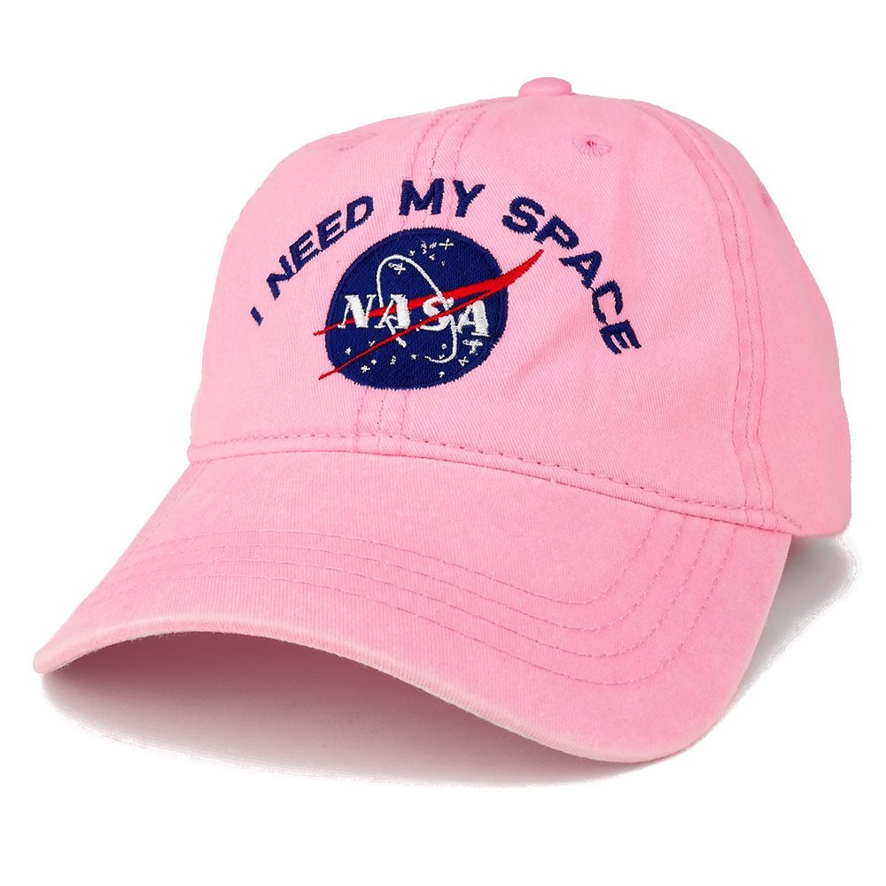 Very Goods | NASA I NEED MY SPACE Embroidered Washed Cotton Cap (One ...