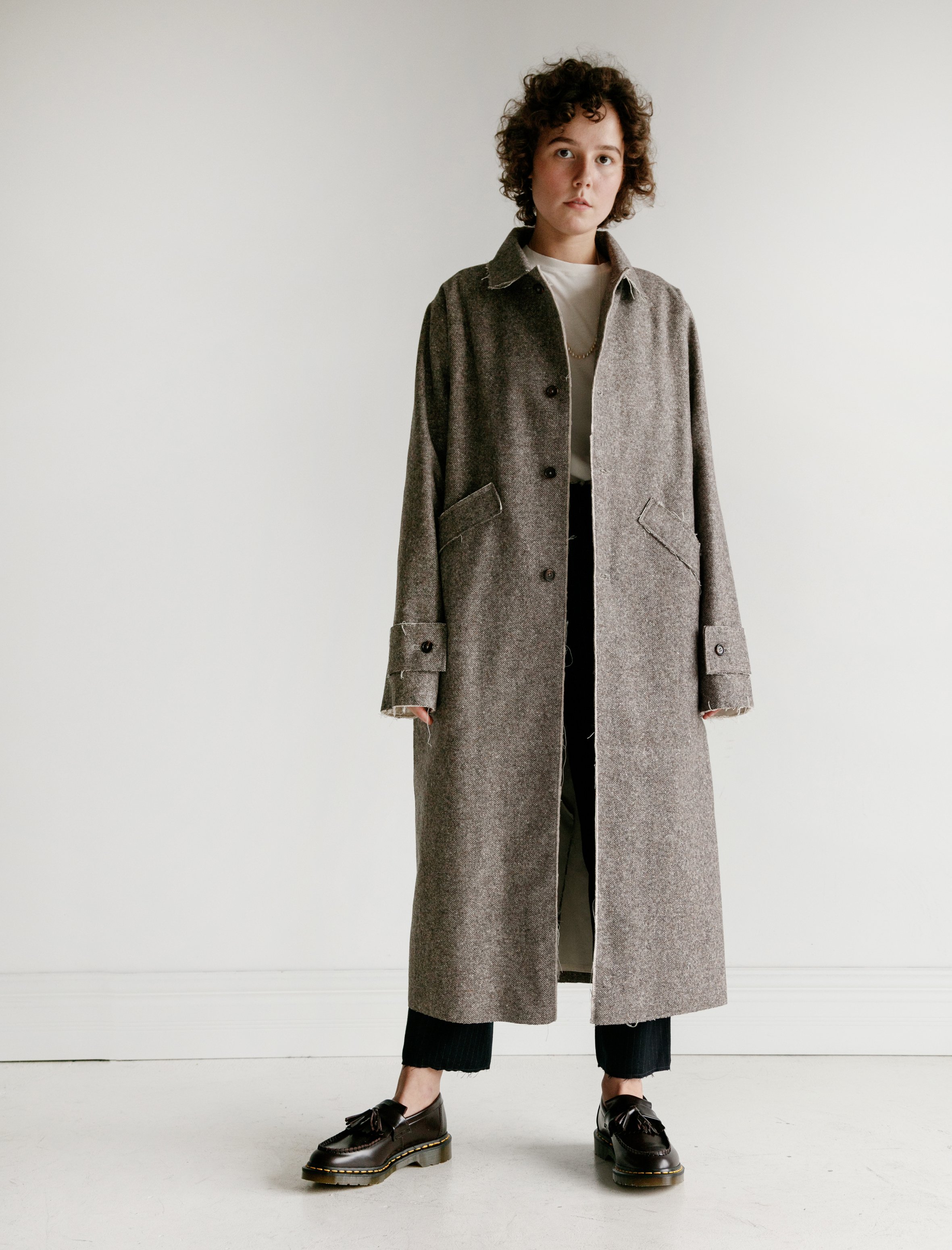 Very Goods | Camiel Fortgens Herringbone Coat Wool – Neighbour