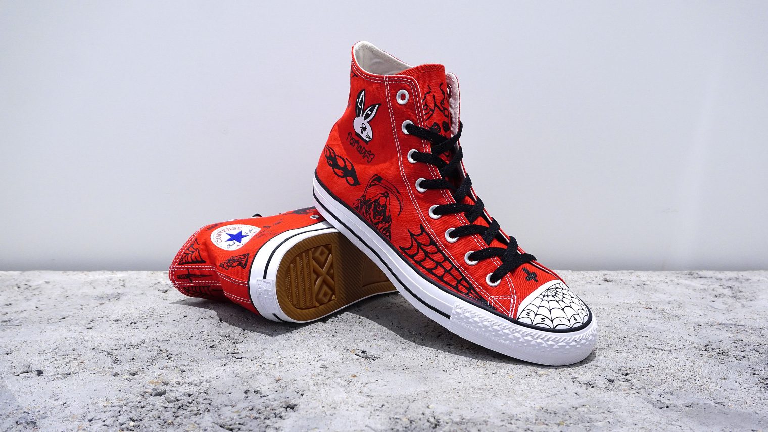 CONS CTAS PRO HI SEAN PABLO RED 26.5 - スニーカー