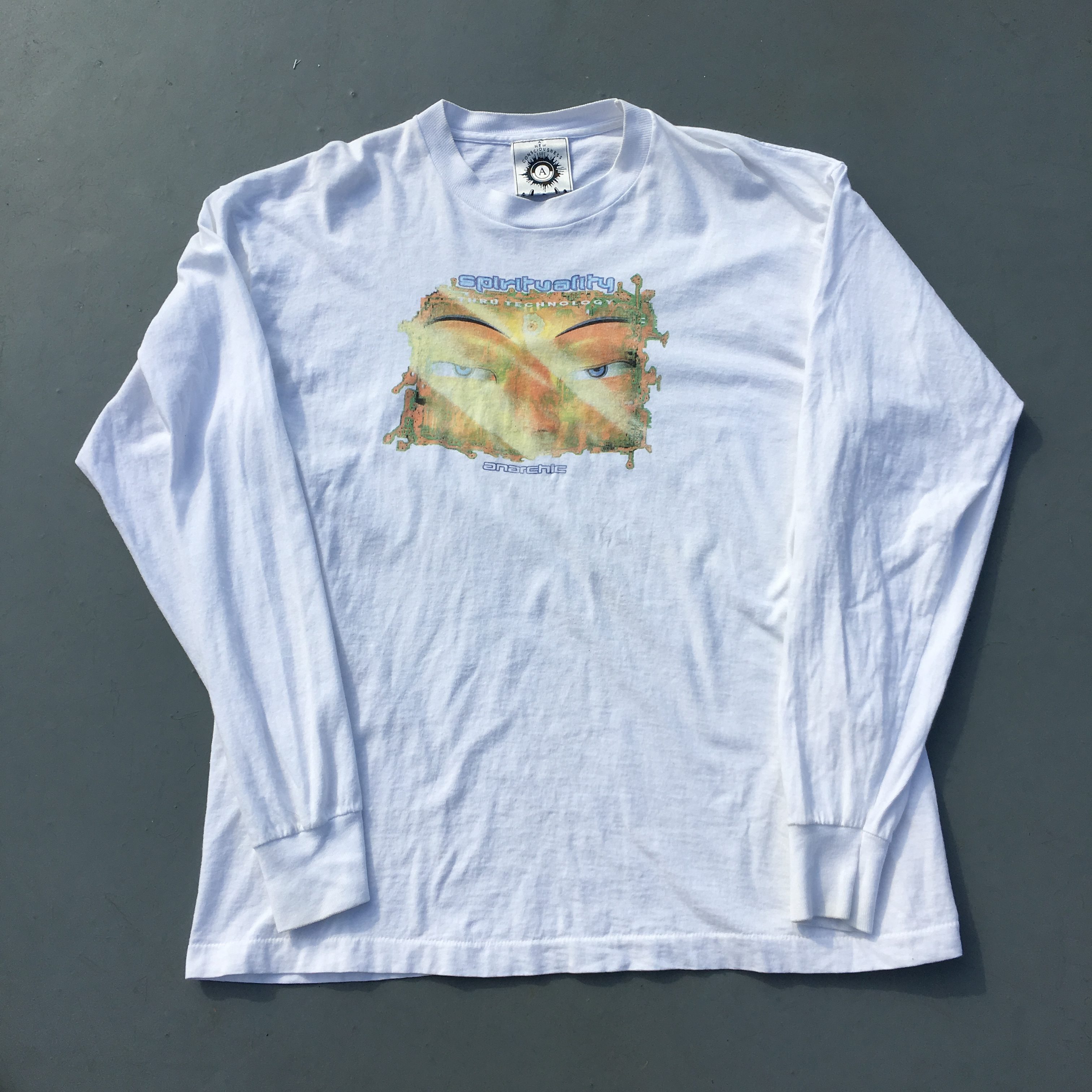Very Goods | anarchic adjustment 仏陀Print L/S Tee | A-WORLD