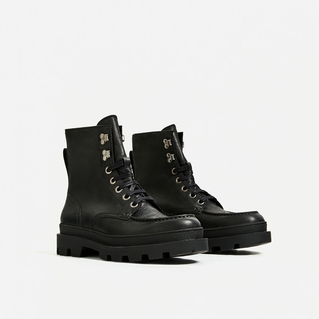mountain boots zara