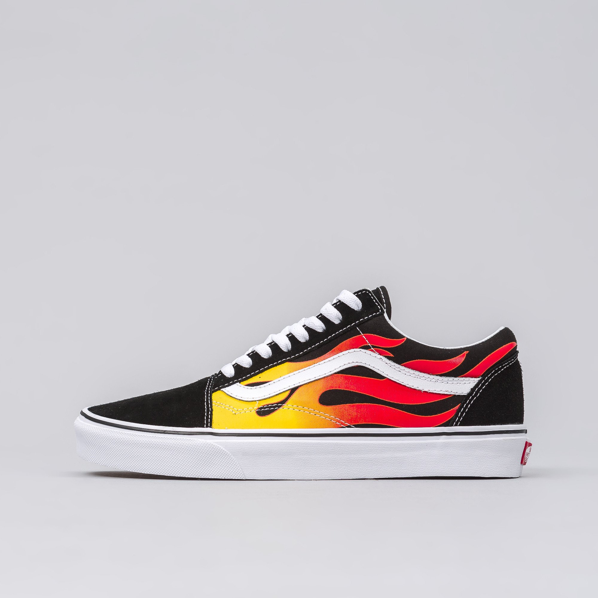 vans old skool flame