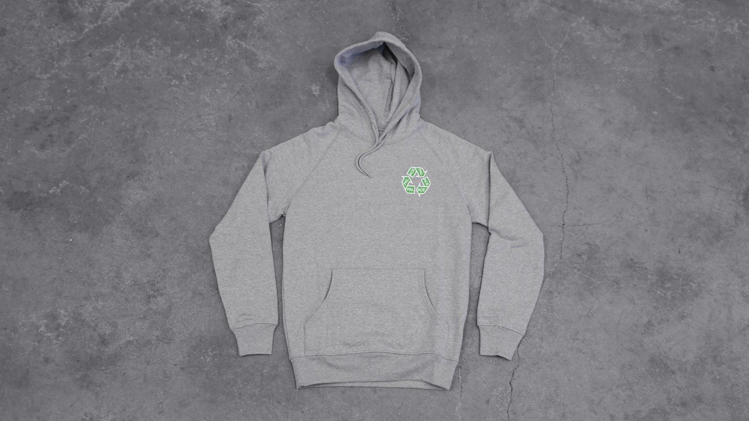 Very Goods | Palace Skateboards P-Cycle Hood – Grey | Civilist Berlin