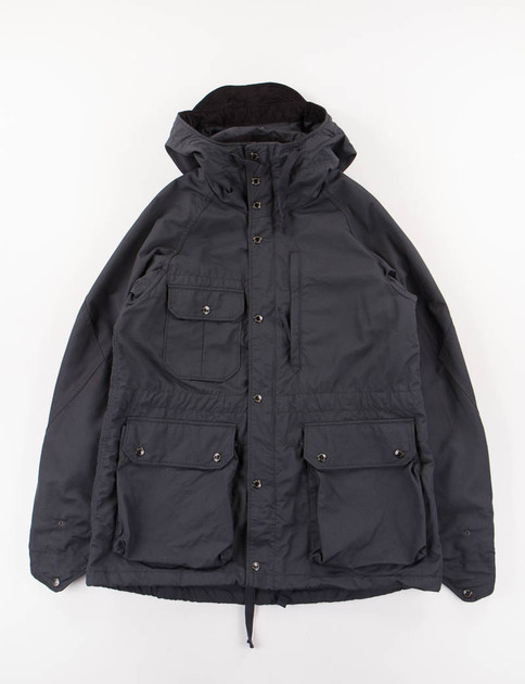 Very Goods | Black Nyco Ripstop Field Parka by Engineered Garments