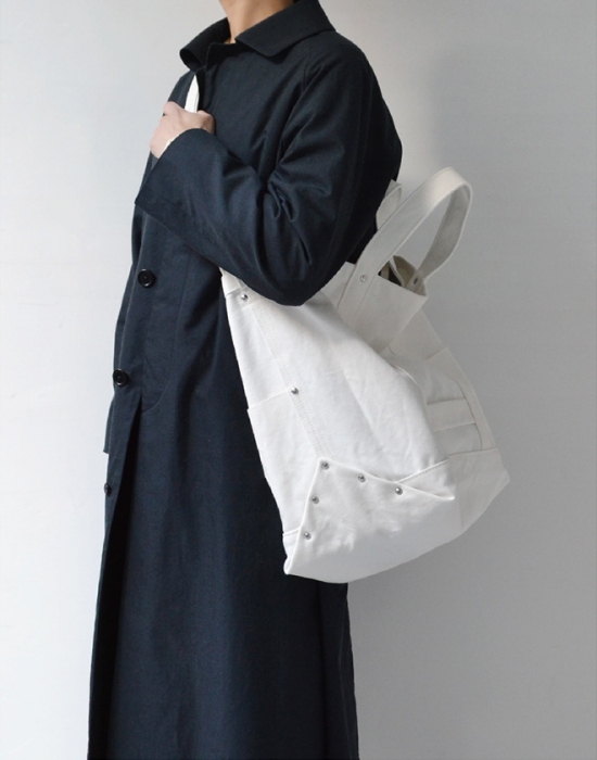 Very Goods | YAECA tool bag large c.white