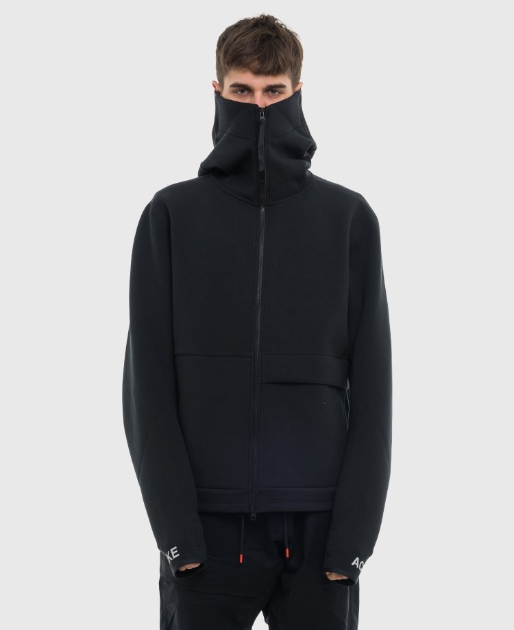 dark stucco hoodie