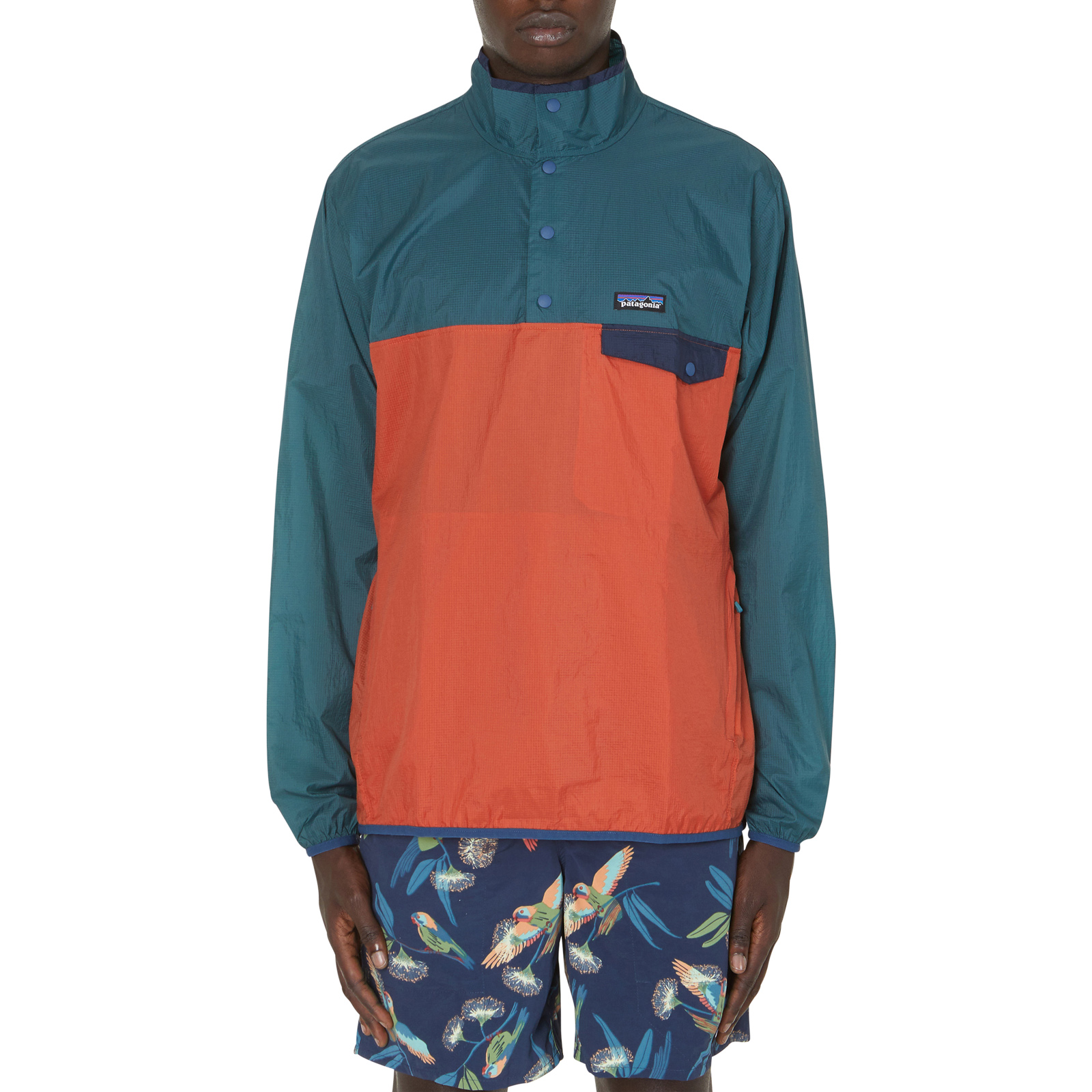 patagonia houdini snap pullover jacket