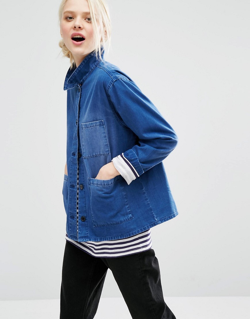 Monki denim jacket best sale