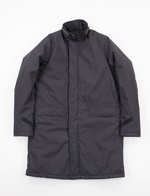 Very Goods | J46–WS Black Windstopper Climashield Coat by ACRONYM