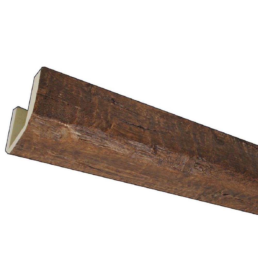 Very Goods Superior Building Supplies 6 1 8 In X 7 3 4 In X 14 Ft 9 In Faux Wood Beam T 17 B The Home Depot