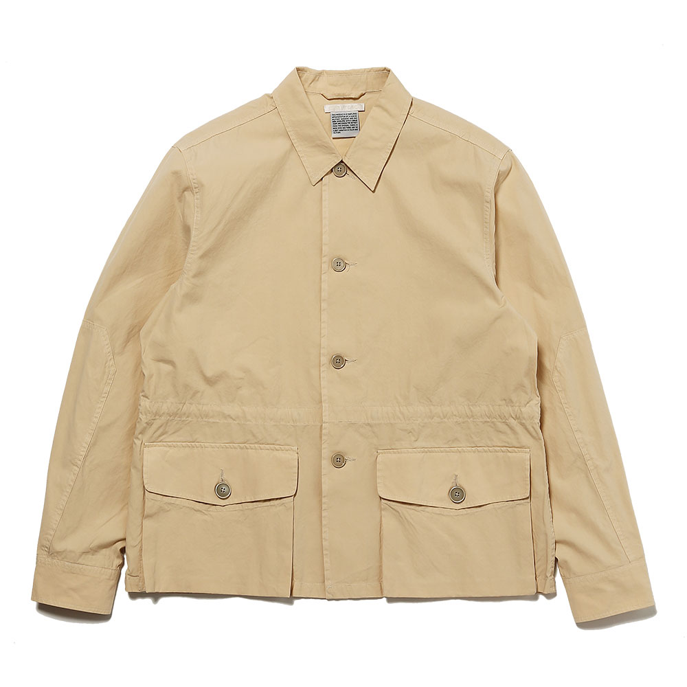Very Goods PUFF POCKET SHIRT JACKET NICOTINE SHEET POPLIN OUR LEGACY JKPT STORE