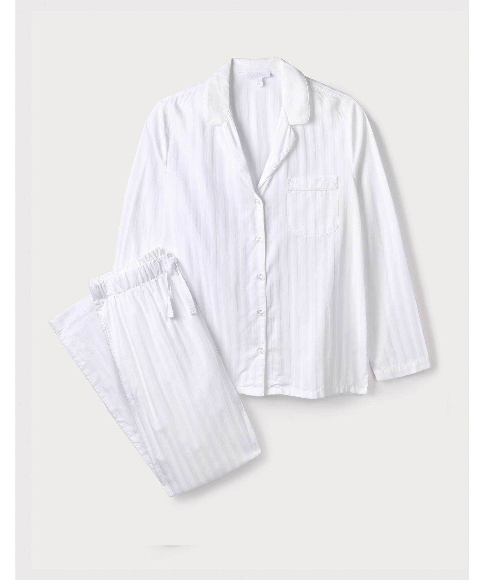 Very Goods | Cotton Classic Pajama Set | Pajamas | The White Company US